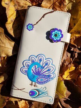 Shagwear "Peacock " T0662 Wallett. New